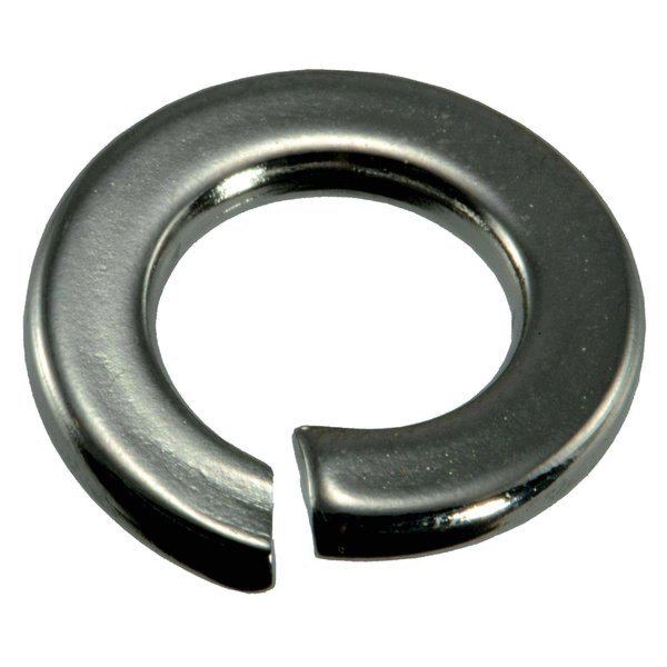 Midwest Fastener Split Lock Washer, For Screw Size 3/8 in 18-8 Stainless Steel, Polished Finish, 10 PK 33468